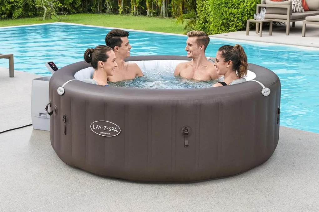 Lay-Z-Spa Dominica SMART HydroJet Jacuzzi BESTWAY 6001S