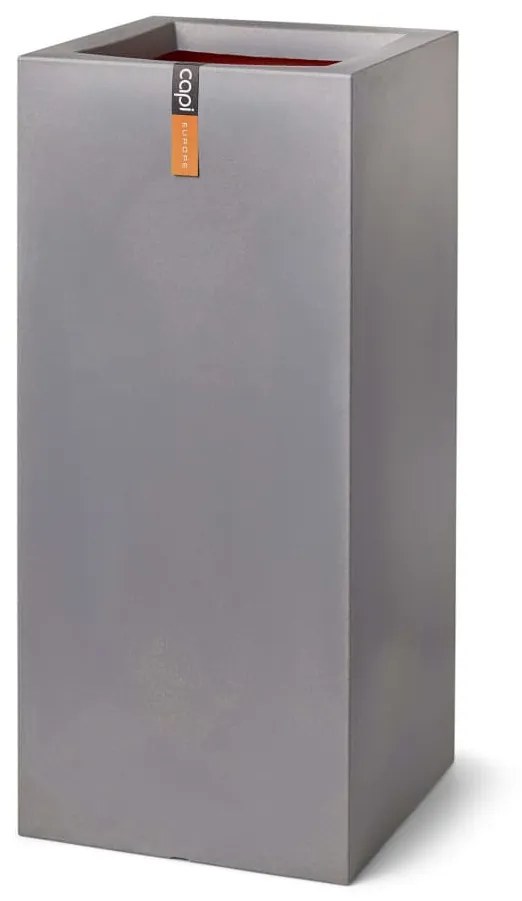 Capi Kvetináč Urban Smooth sivý 36x79 cm obdĺžnikový