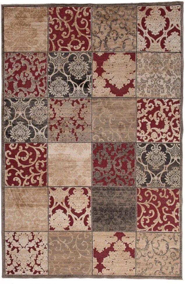 Kusový koberec Samedi červený, Velikosti 200x300cm