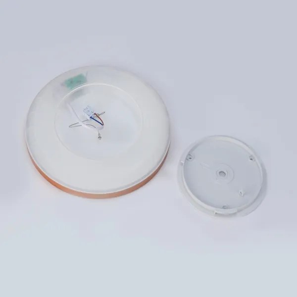 Brilagi - LED kúpeľňové stropné svietidlo ULTRA SLIM LED/18W/230V pr. 30 cm ružové zlato IP54