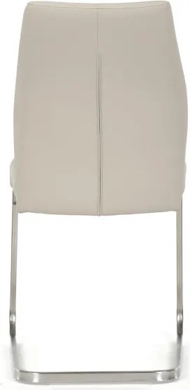 Jedálenská stolička krémová DCL-D1277 CRM