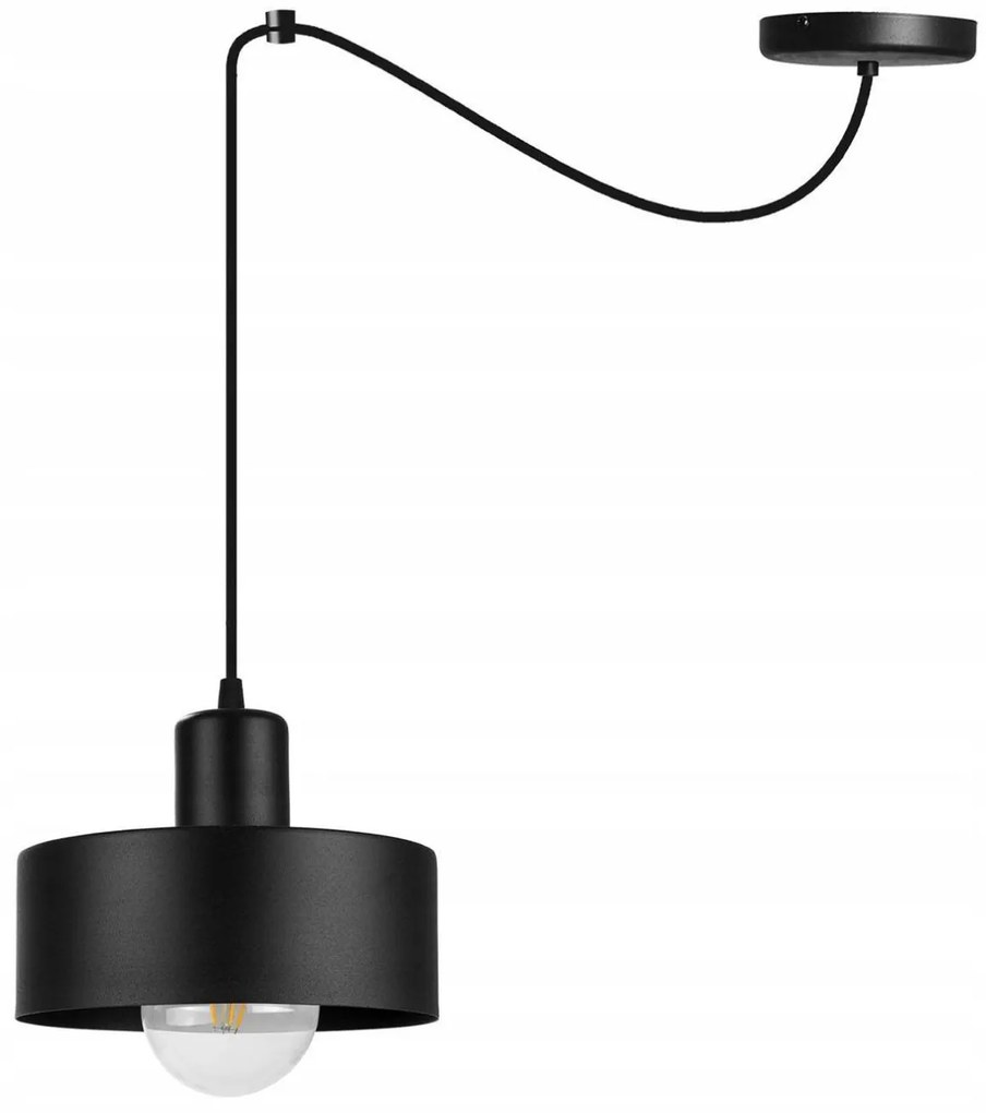 Závesné svietidlo Barcelona Spider, 1x kovové tienidlo (výber z 2 farieb)