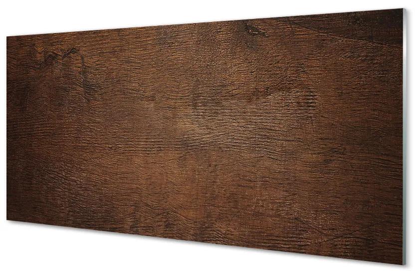 Sklenený obklad do kuchyne Drevo textúry obilia 125x50 cm