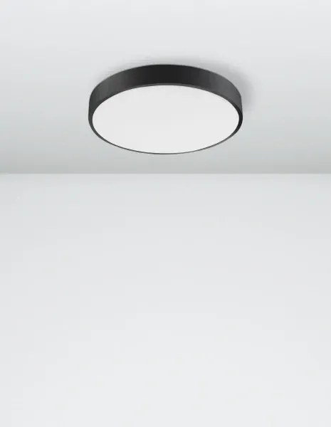 LED stropné svietidlo Hadon 40 čierne