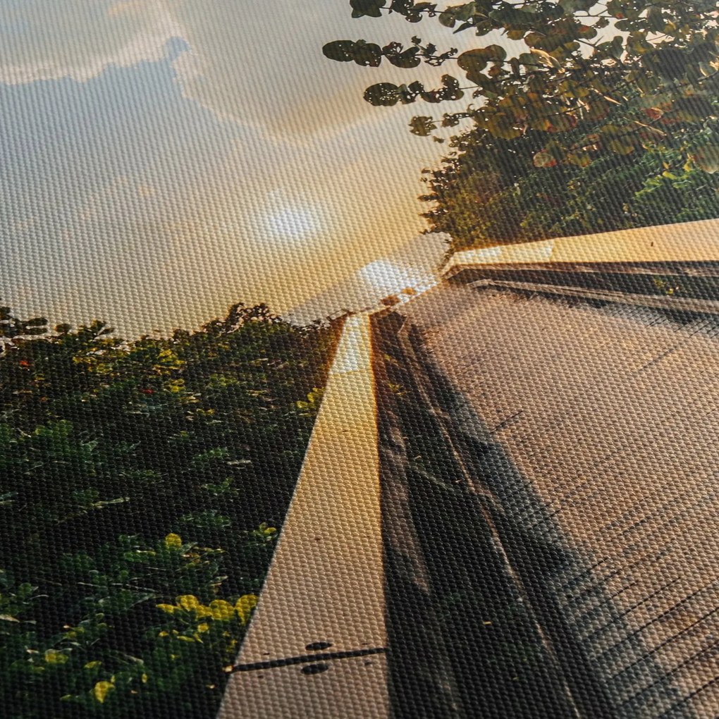 Obraz - cesta k slnku (150x105 cm)