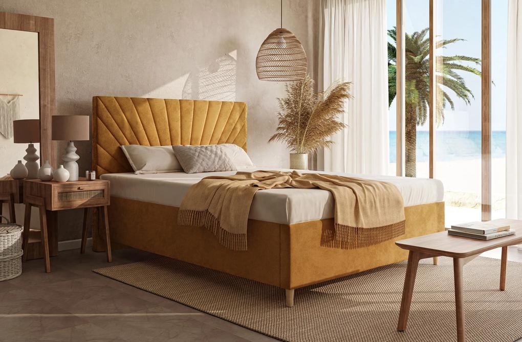 Dizajnová posteľ AFI 160x200 cm