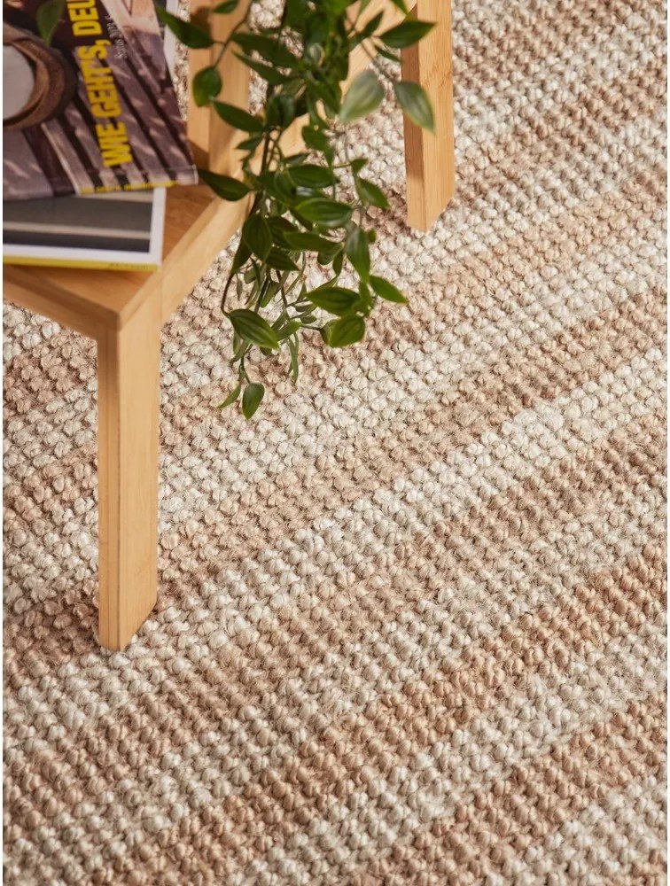 Béžový ručne tkaný jutový koberec 160x230 cm Harvest Amber – Elle Decoration