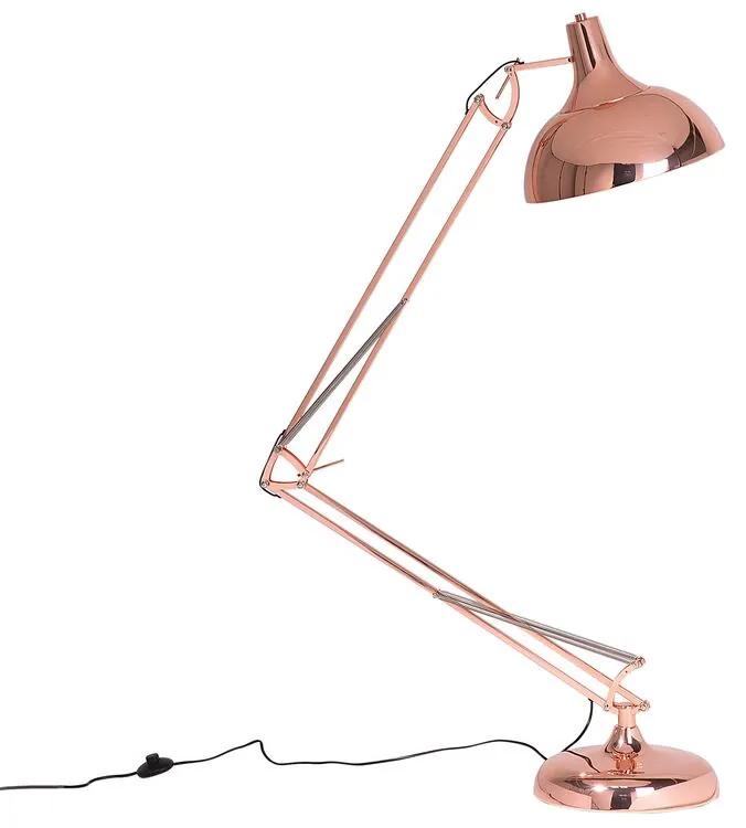 Klasická medená stojaca lampa PARANA Beliani