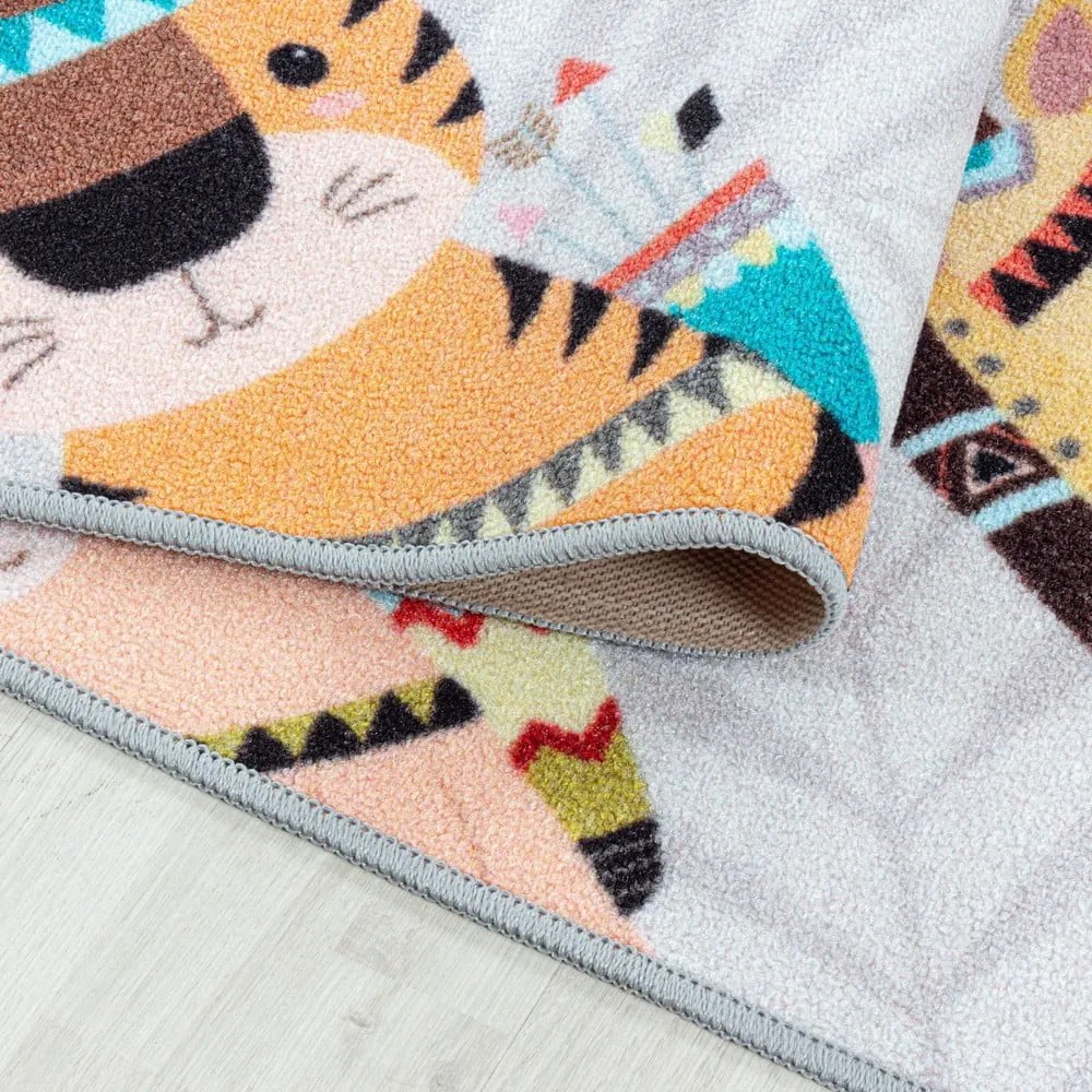 Sivý detský koberec 120x170 cm Play – Ayyildiz Carpets