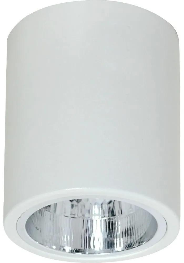 DekorStyle Stropné svietidlo Downlight round 12,5 cm biele