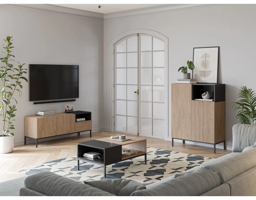 Skrinka v prírodnej farbe 90x120 cm Cailin – Marckeric