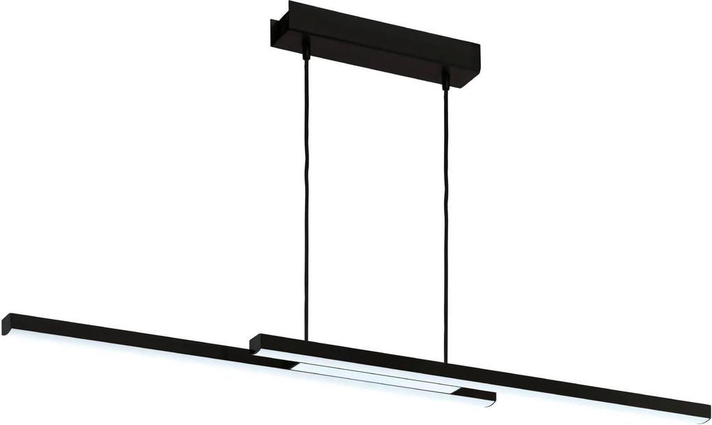 XXXLutz ZÁVESNÉ LED SVIETIDLO, 105.5/10/120 cm Eglo - Online Only bytové doplnky - 003348247202