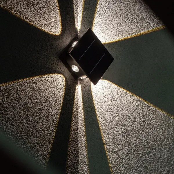 Immax 08487L - LED Solárne nástenné svietidlo so senzorom LED/2W/5V IP54