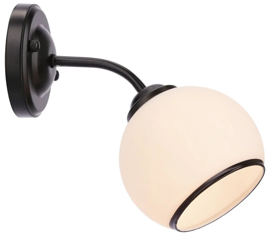 Čierno-biele nástenné svietidlo Marinen – Candellux Lighting