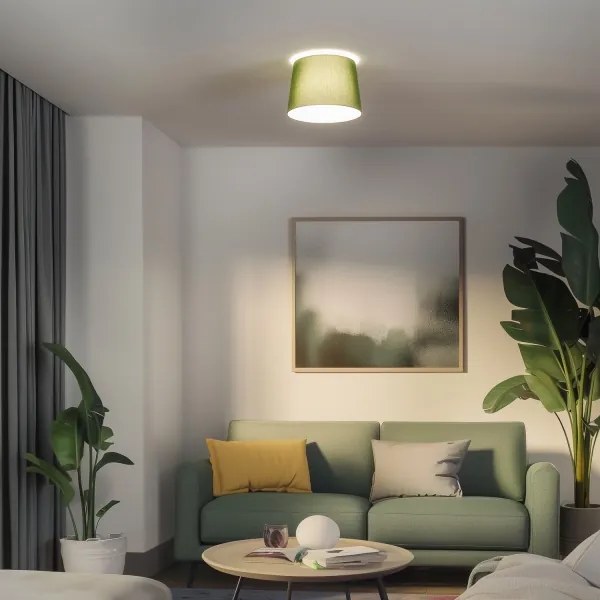 Brilagi - LED prisadené stropné svietidlo CERIA 1xE27/40W/230V, priemer 30 cm, zelené