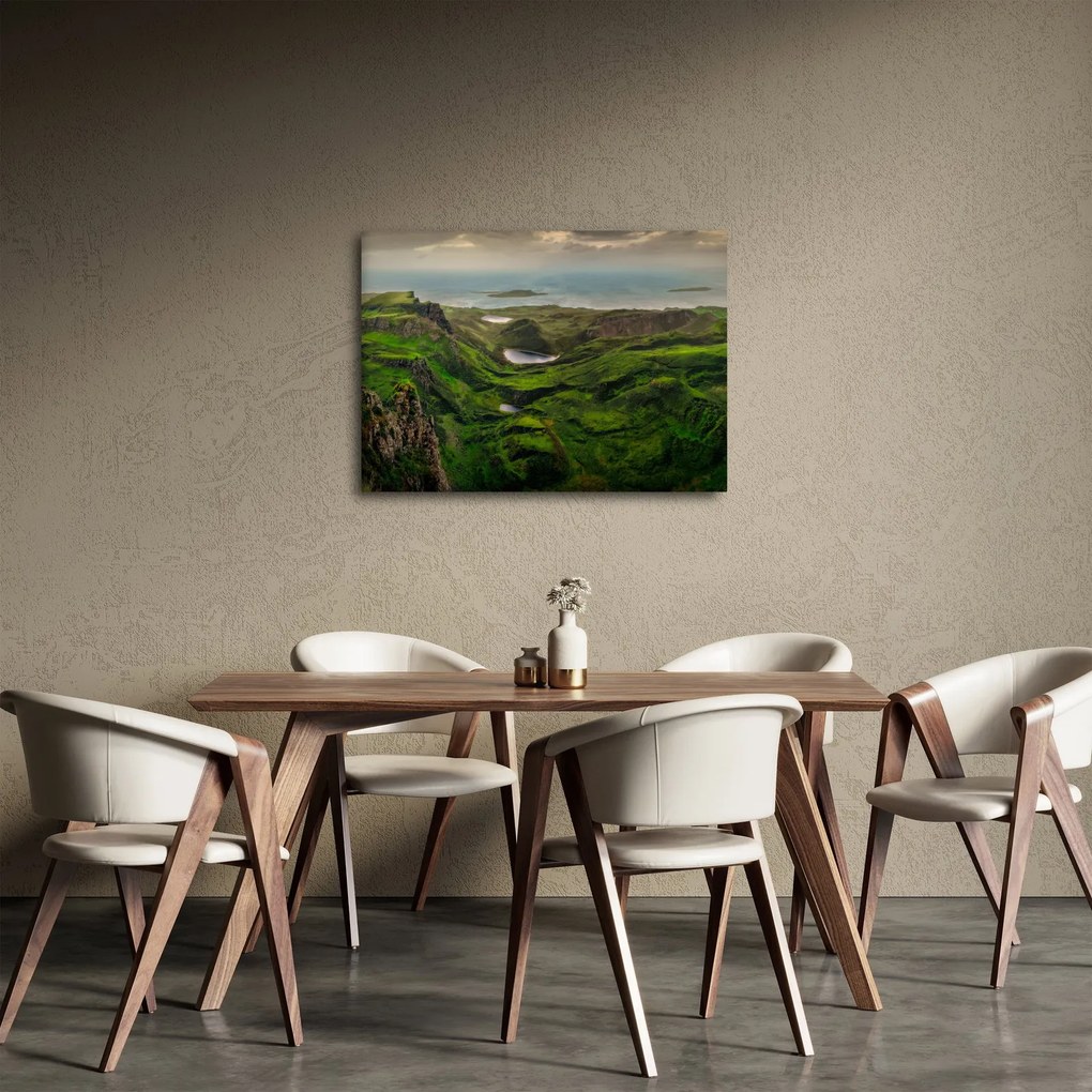 Obraz - Quiraing, Škótsko (70x50 cm)