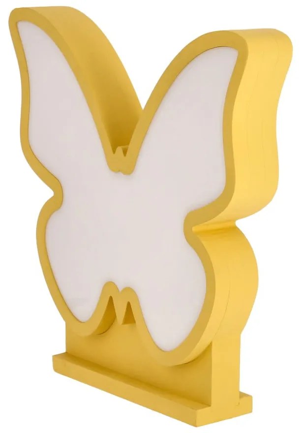 Žltá detská lampička Butterfly - Candellux Lighting