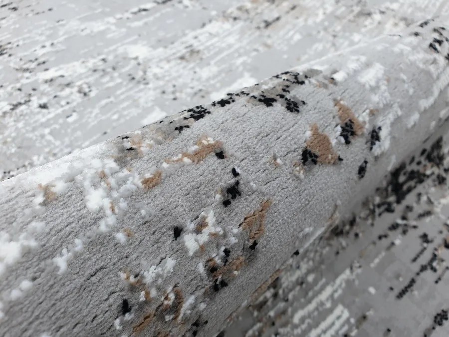 DC Koberec Exclusive 200 sivá čierna Rozmer: 80×150 cm