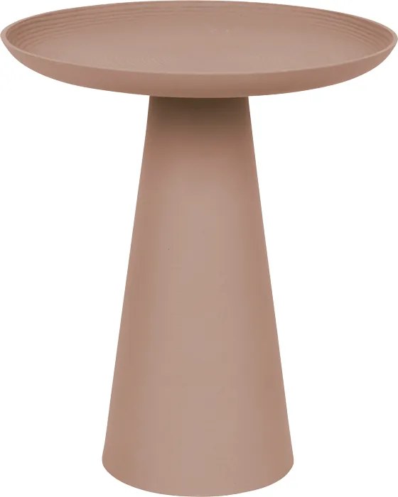 WL-Living Ringar farebný odkladací stolík - Ružová, 45,5 cm