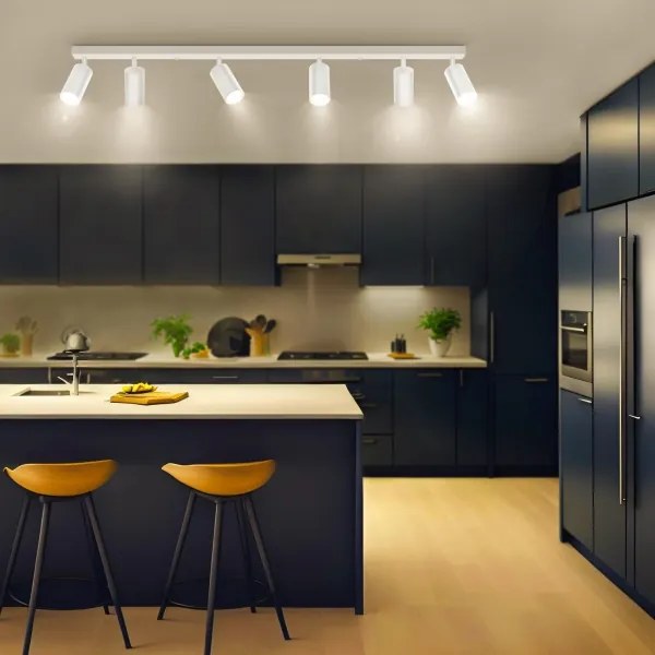 Brilagi - LED stmievateľné bodové svietidlo SELE 6xGU10/6,5W/230V biela