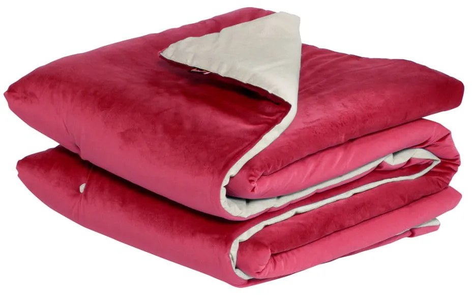 Červená prikrývka Hartman Jolie, 130 x 170 cm