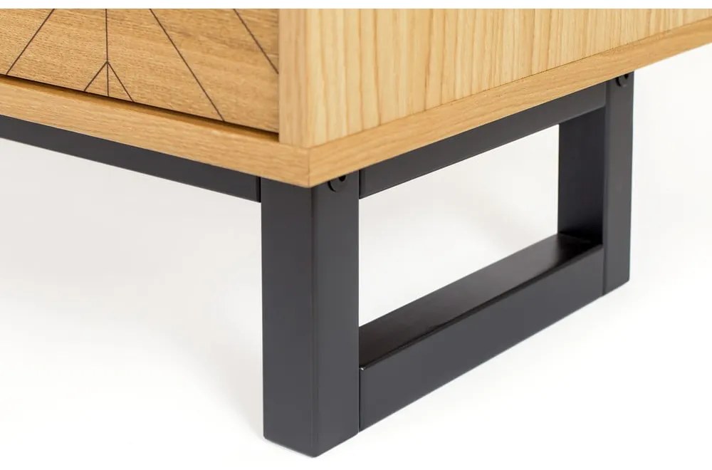 TV stolík v dubovom dekore Woodman Camden Herringbone