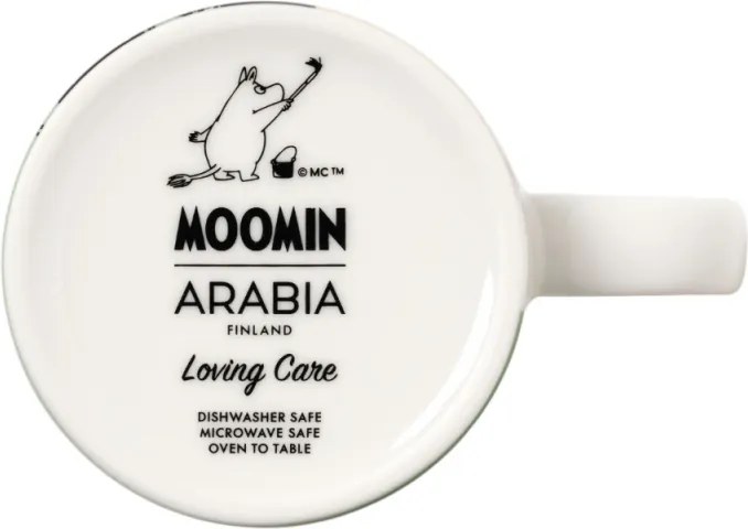 Hrnček Moomin Loving care 0,3l, zelený