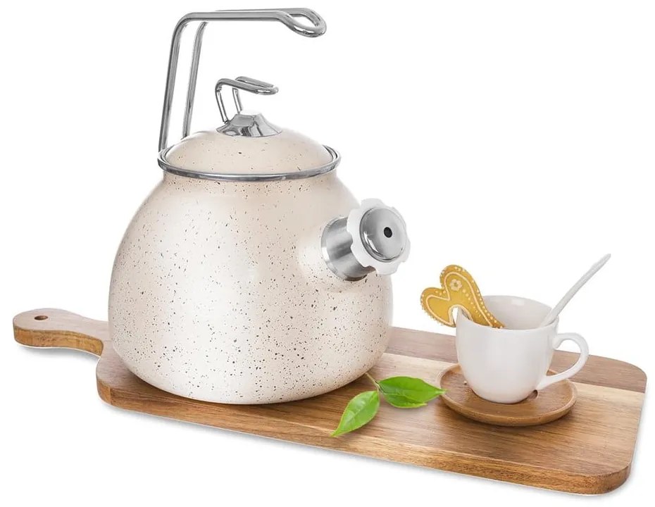 Biele porcelánové šálky v súprave 6 ks na cappuccino/s tanierikom 110 ml Whiteline – Orion