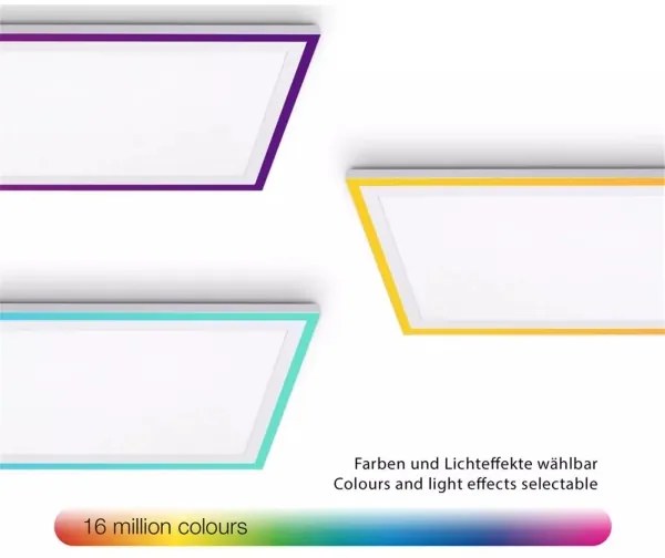 Telefunken 321706TF - LED RGB Stmievateľný panel LED/24W/230V 3000-6500K + DO