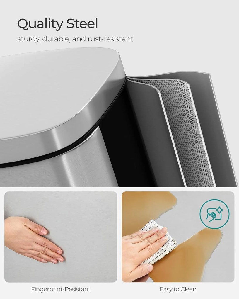 Odpadkový kôš 30 l SONGMICS LTB03NL