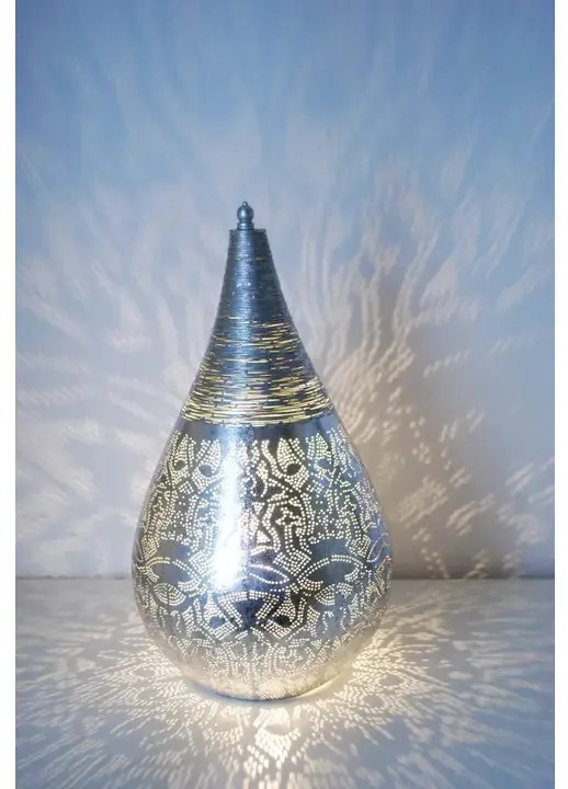 LAMPY TIFFANY STYL Silver WIRE DROP 8585071108265