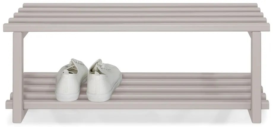 Taupe kovová závesná skrinka na topánky 71x26x34 cm Marco – Spinder Design