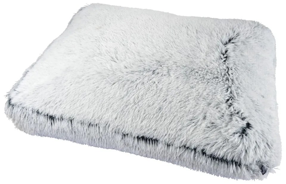 Biely pelech pre psa 80x60 cm Fluffy Heather – Love Story