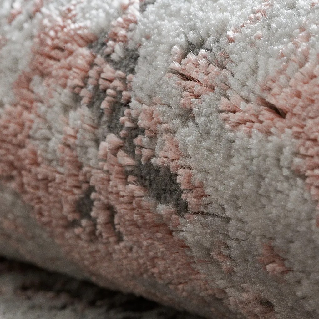 Kusový koberec Allure 1959 white/pink, 120x170, ružová, kancelária, Dywany Łuszczów