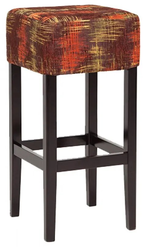 GENOVA BAR STOOL DREVENÁ STOLIČKA S ČALÚNENÍM GENOVA BAR STOOL