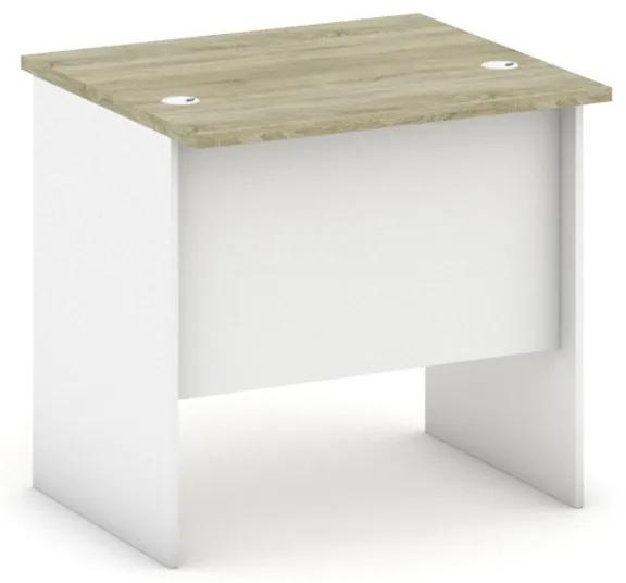 Kancelársky pracovný stôl MIRELLI A+, rovný, dĺžka 800 mm, čerešňa