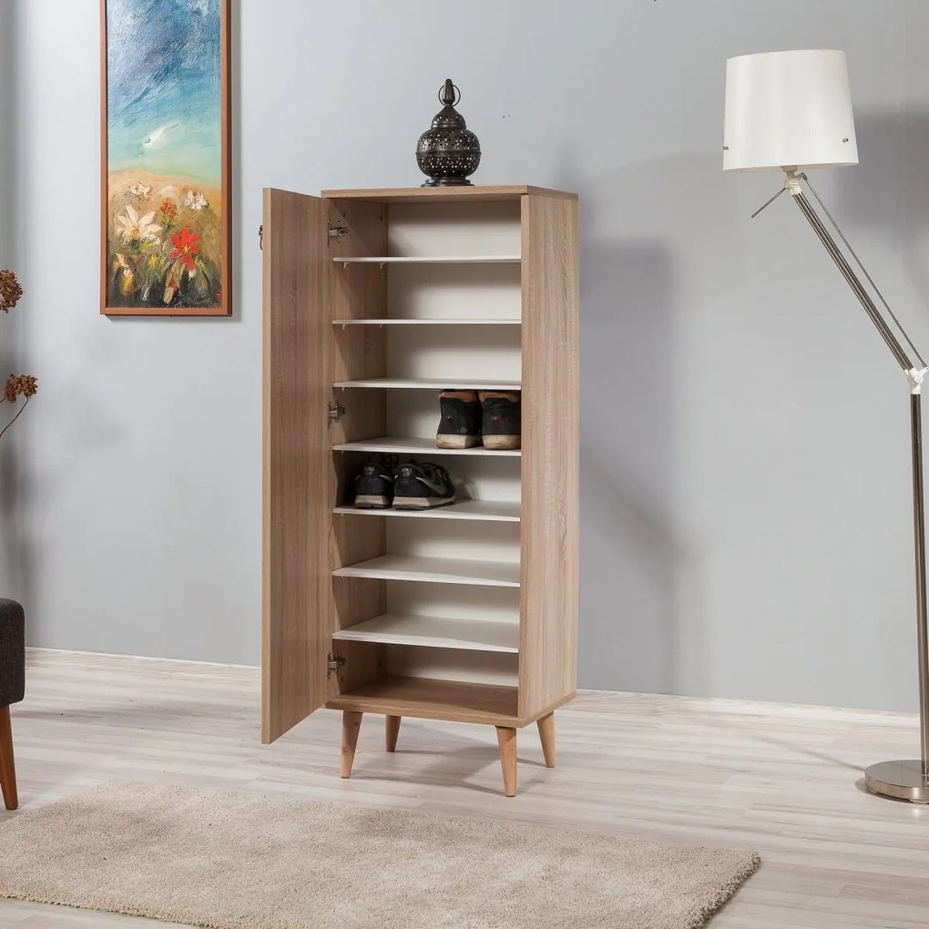 Botník FILINTA Strom 50x135 cm dub sonoma