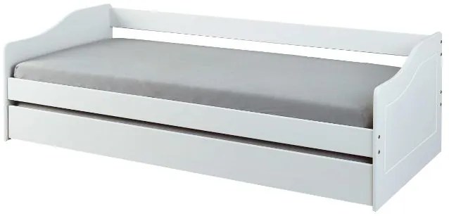 Inter Link Výsuvná detská posteľ Leonie (biela, 90 x 190 cm)  (100394248)