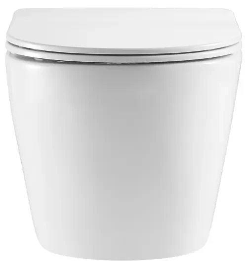 Mereo Mereo, WC závesné kapotované, Smart Flush RIMLESS, 495x360x370, keramické, vr. sedátka CSS113S, MER-VSD82T1