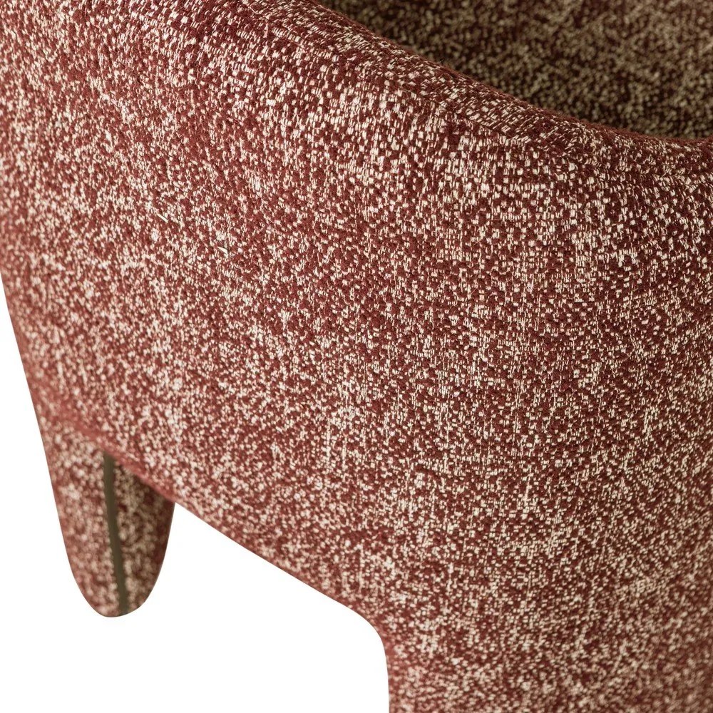 Čalúnená kancelárska stolička v terakotovej farbe Cordo – WOOOD