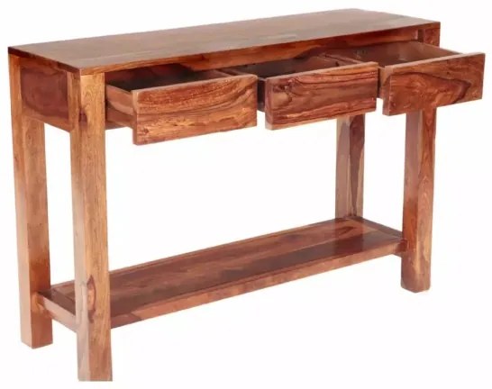 Konzolový stolík GANI 76x130 cm masív/palisander
