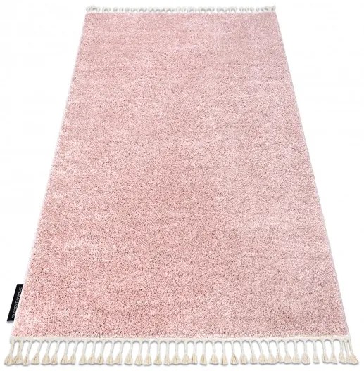 Dywany Łuszczów, Kusový koberec Berber 9000 pink, 80x150, ružová, obývacia izba