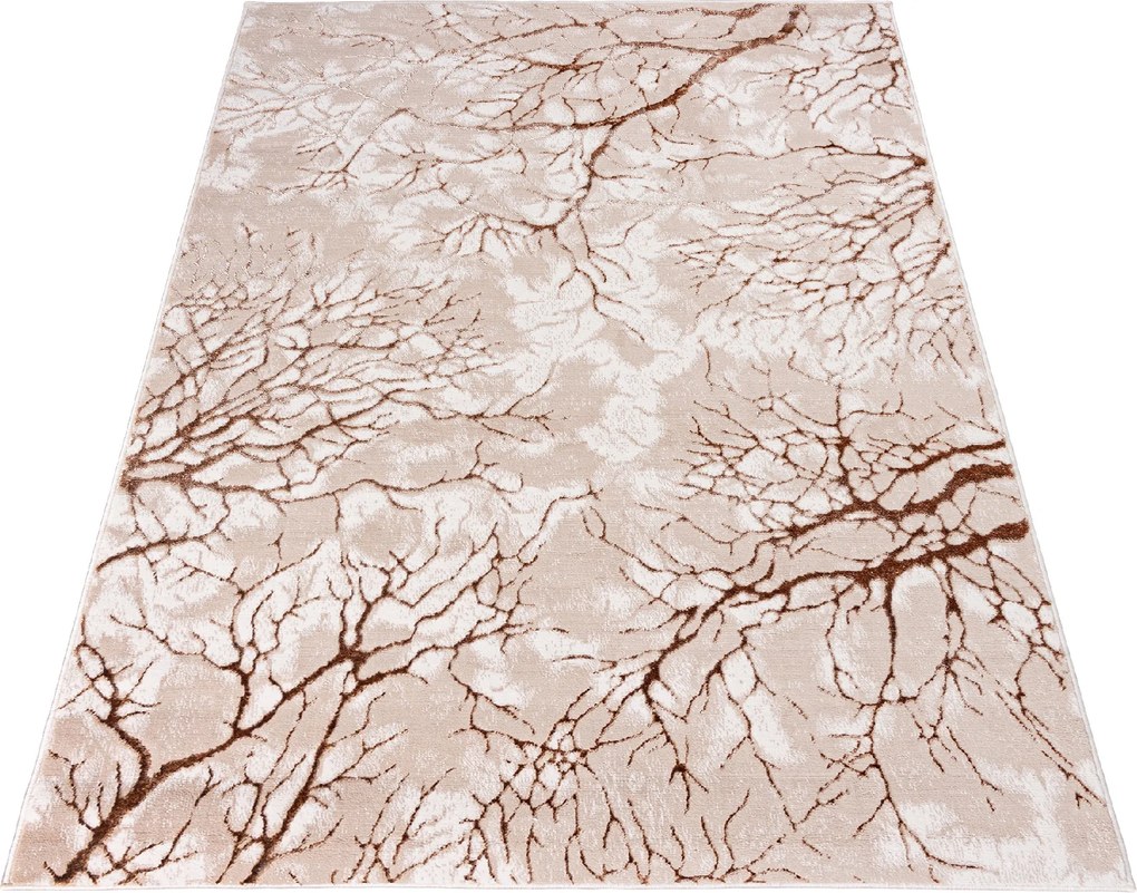 TA Koberec N327A COKME_BEIGE PES_BROWN PALERMO Rozmer: 80x200 cm
