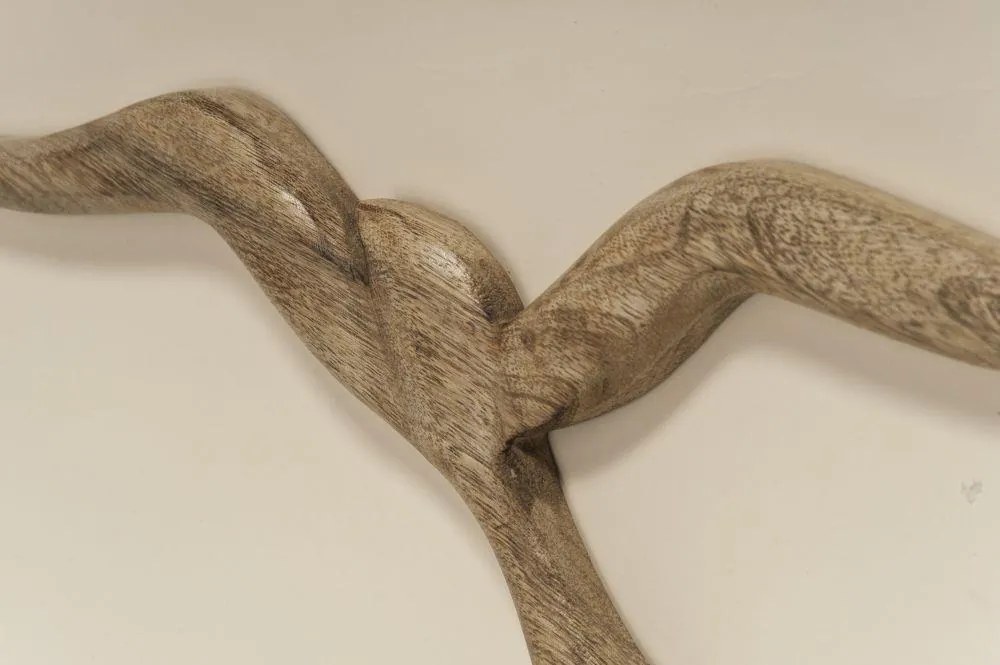 Drevená dekorácia na stenu Jayla 16x46 cm + 13x36 cm