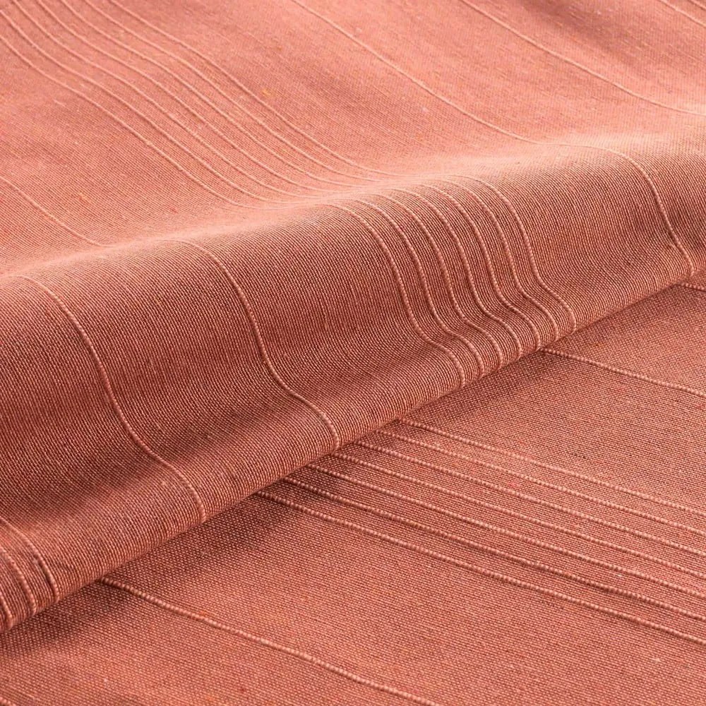 Pléd v tehlovej farbe 220x240 cm Lucile – douceur d'intérieur