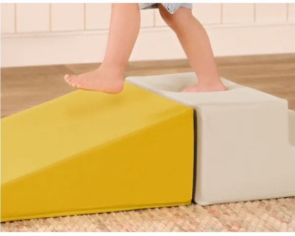 B-Toys - Detské penové kocky MAXI WONDERSHAPES 5 ks