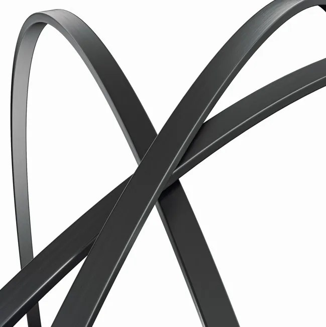 Erga Round, okrúhle zrkadlo 60cm, čierny rám, ERG-V01-ROUND-6060-BK