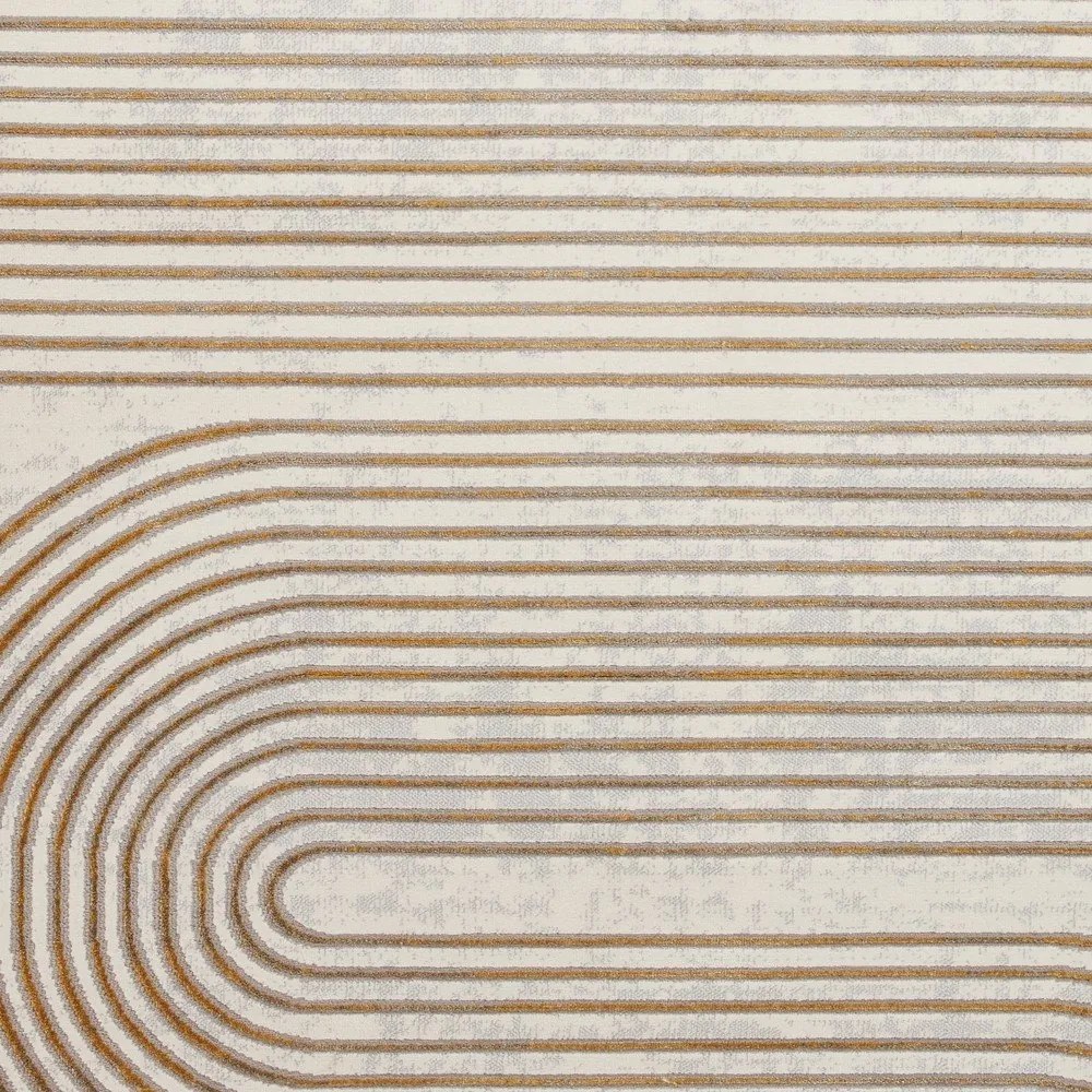 Šedý/v zlatej farbe koberec 220x160 cm Apollo - Think Rugs