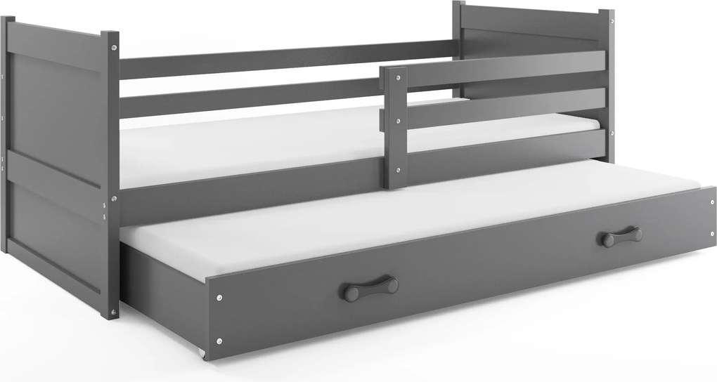 Posteľ s prístelkou RICO 2 190x90 Grafitová