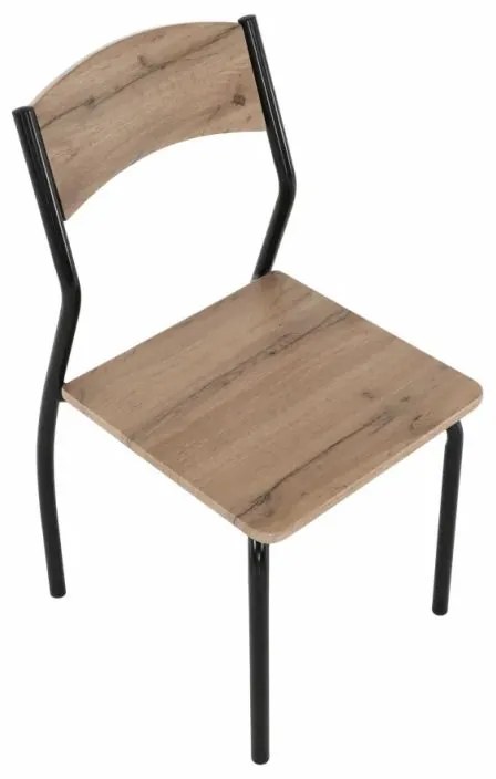 Jedálenský set 1+4 v minimalistickom dizajne dub artisan